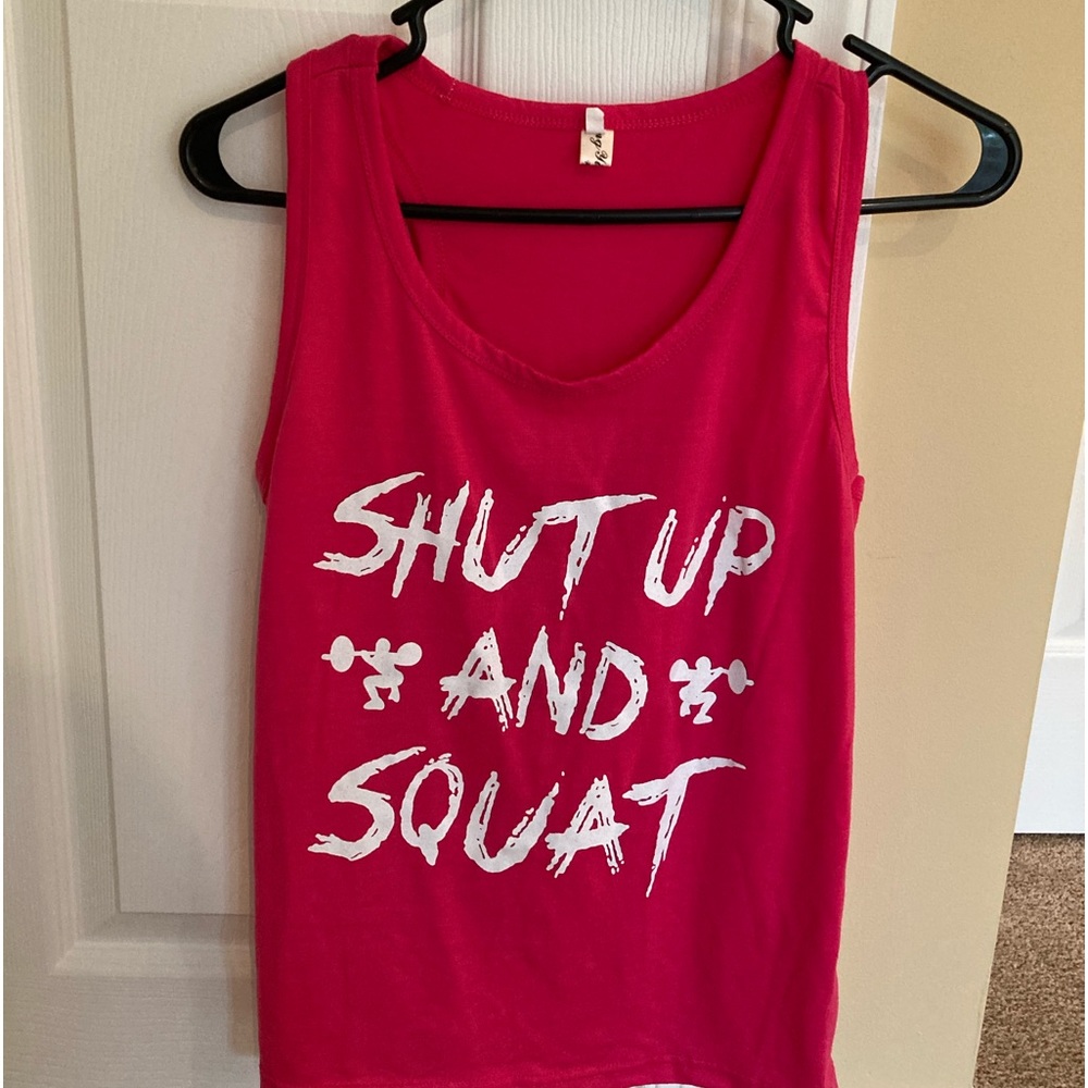 Work out tank top.